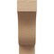 Ekena Millwork 7"W x 14"D x 21"H Classic Newport Rough Cedar Woodgrain TimberThane Corbel, Primed Tan CORUR07X14X21NEWRCPR - alternate 3
